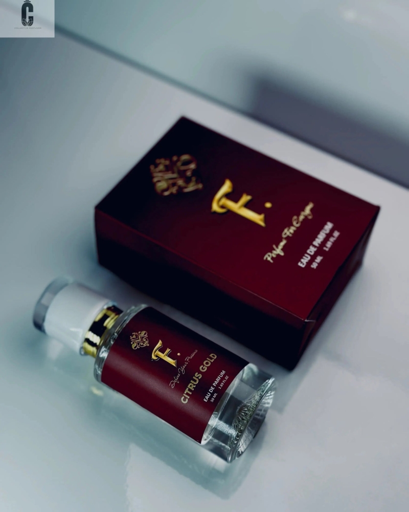 Citrus Gold Perfume | Bold Citrus & Warm Amber Scent - Collective Perfumes
