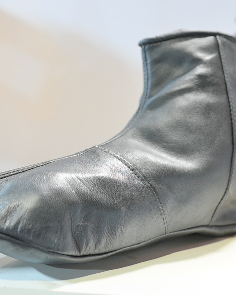 leather socks
